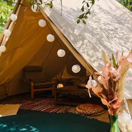 Luxusní stan Le Tipi De La Vallee Ensoleillee, Terra Luna *